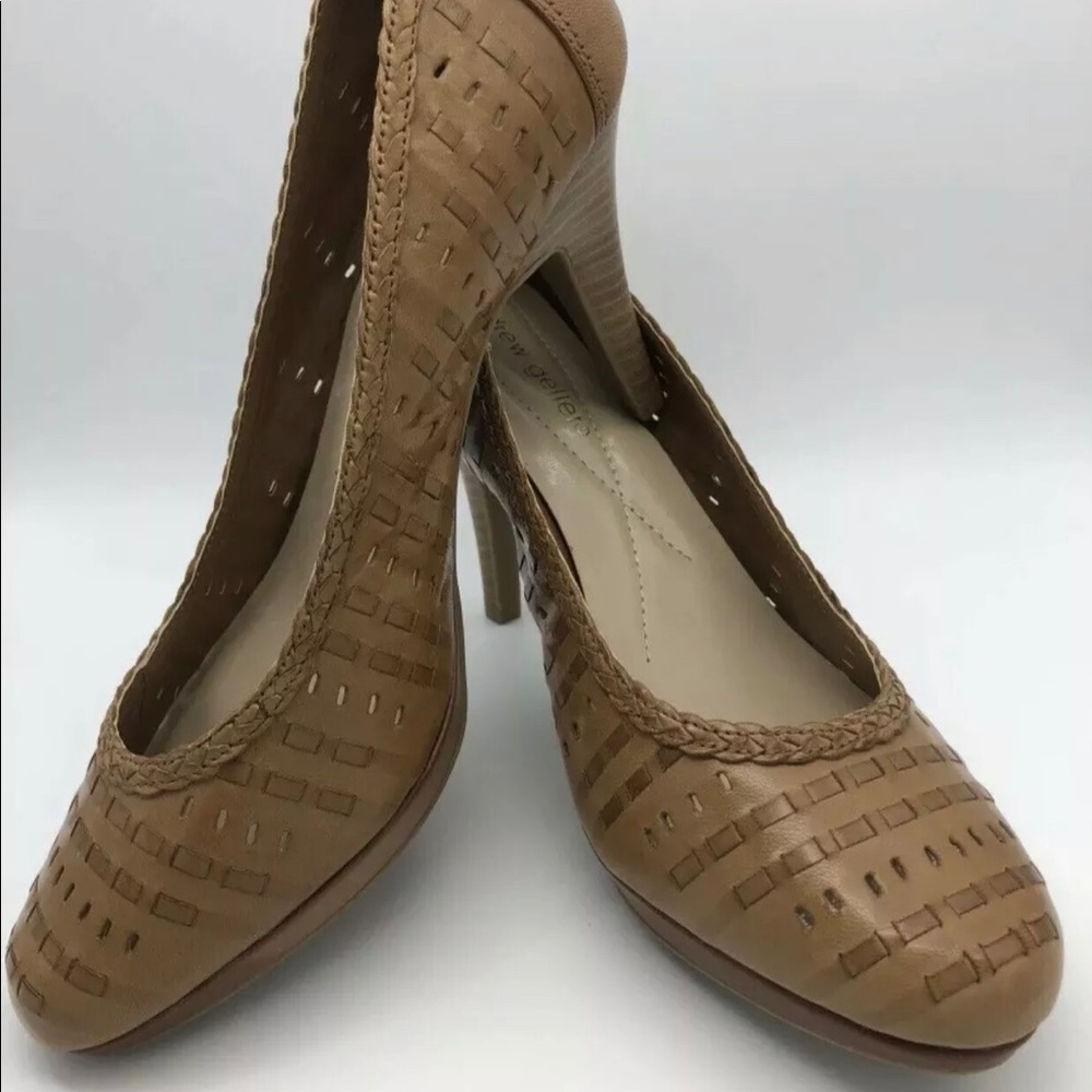 Leather Platform Heels